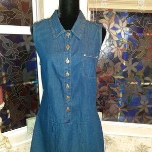 DENIM DRESS
